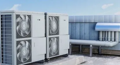 La bomba de calor absorbe el calor del aire exterior para calefaccionar un ambiente