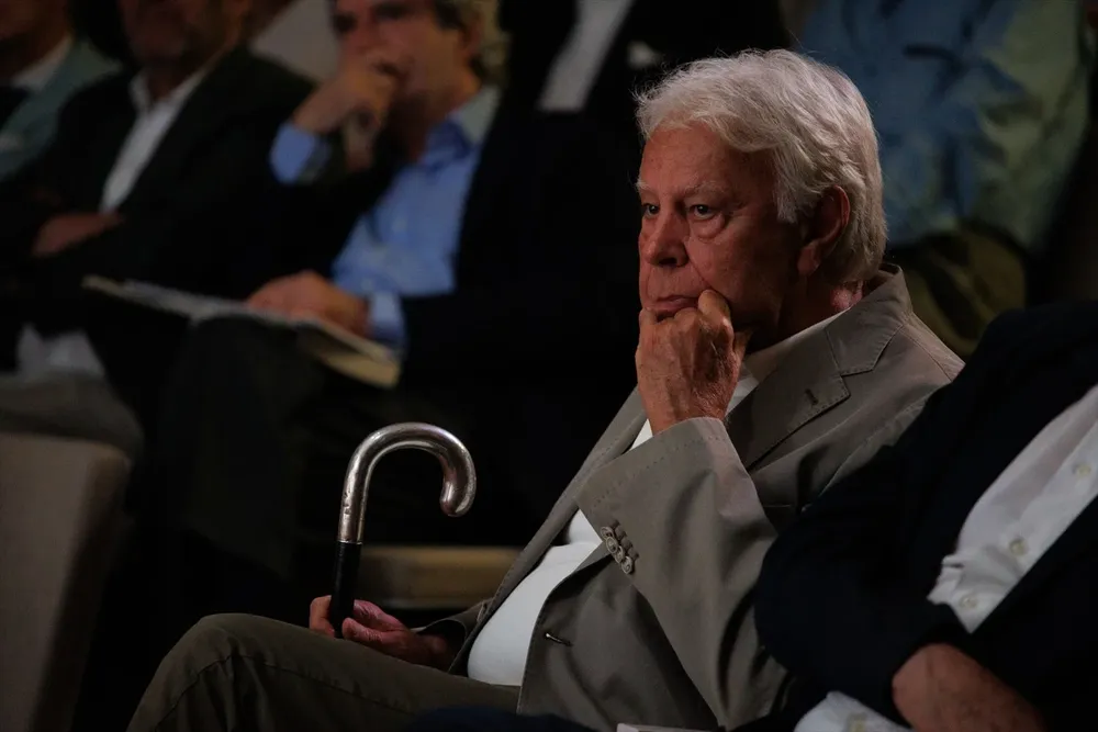 El expresidente del Gobierno Felipe González.