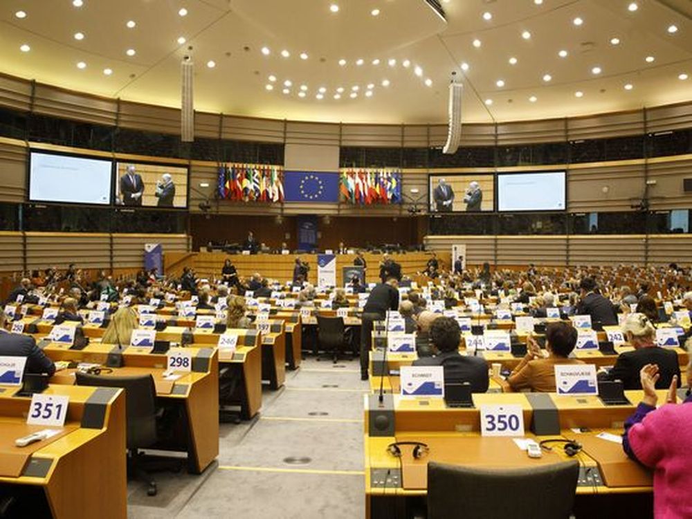 La sala del Parlamento Europeo. EUROPA PRESS.&nbsp;
