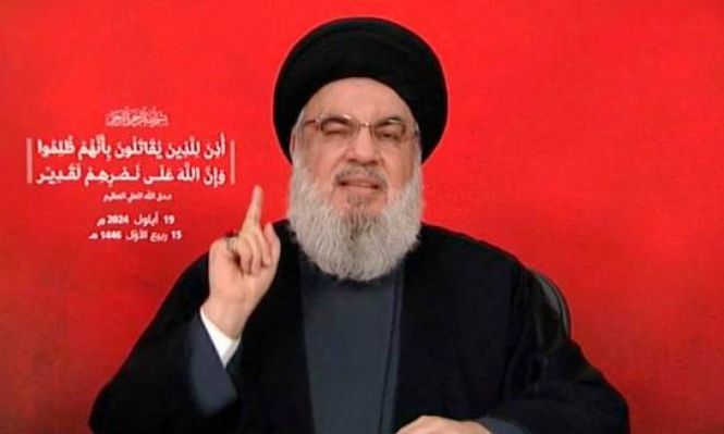 Hasán Nasrala, el líder de Hezbolá asesinado por Israel.