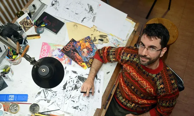 Matías Bergara, el uruguayo que llegó a la élite mundial de los cómics