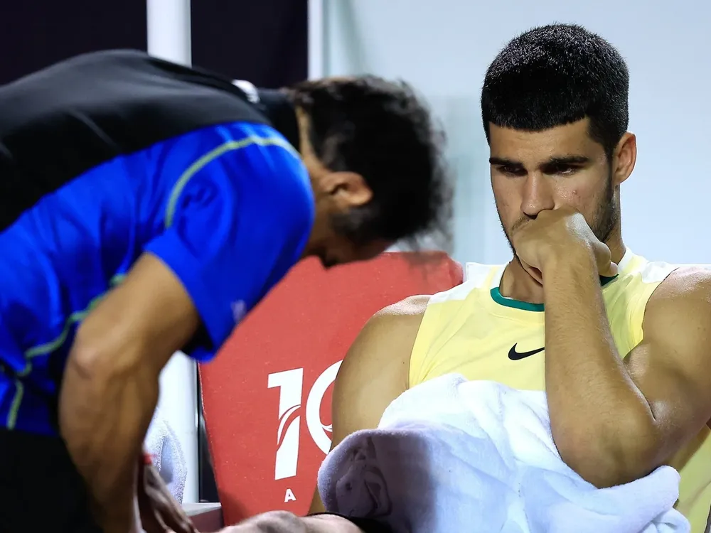 Las lesiones de Alcaraz.