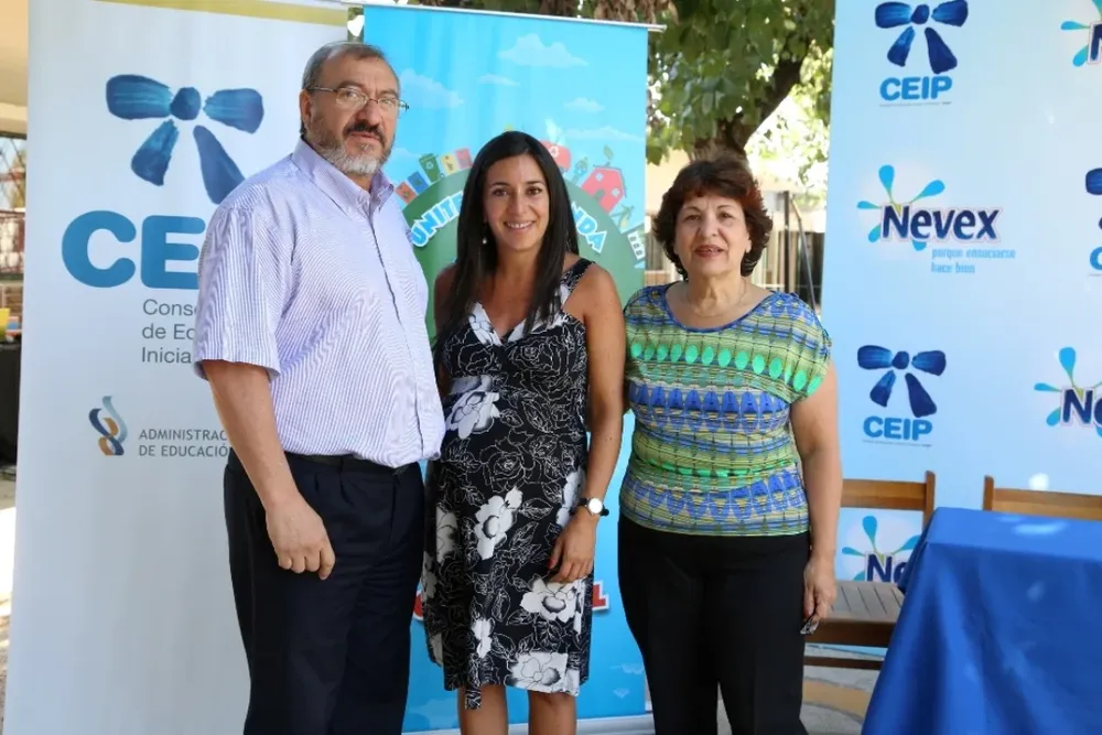 Oscar Gómez, Lorena Muiño y Mirta Frondoy