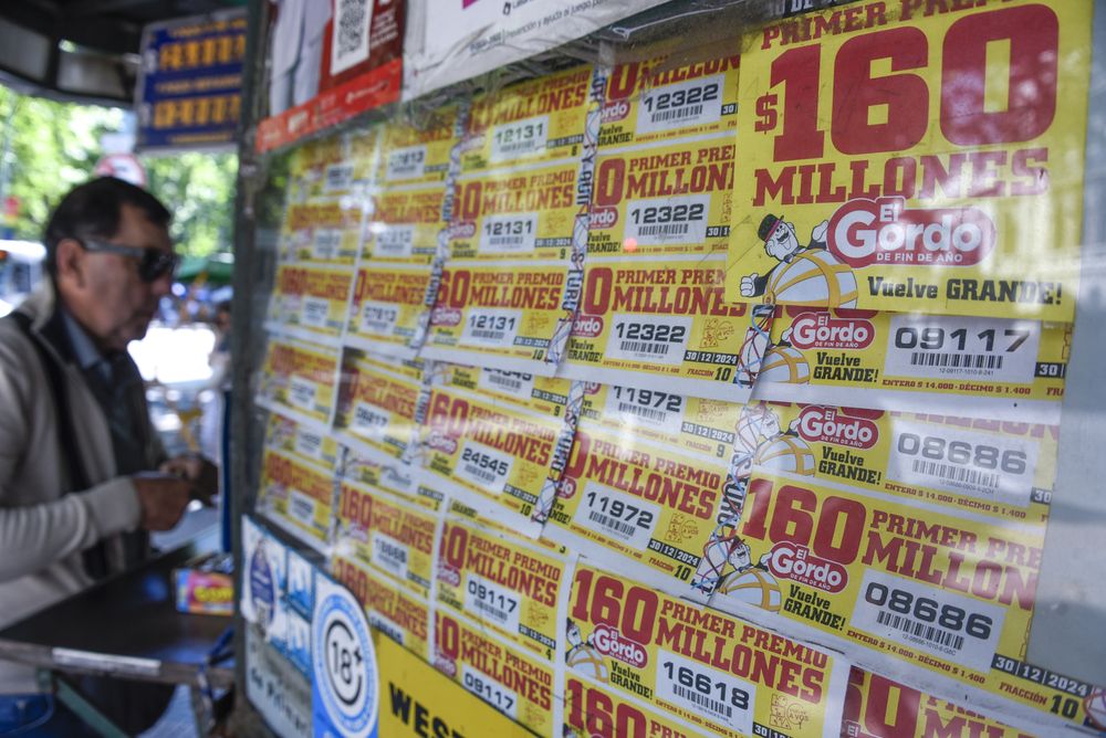 20241113 El Gordo de fin de año. Dirección Nacional de Loterías y Quinielas.