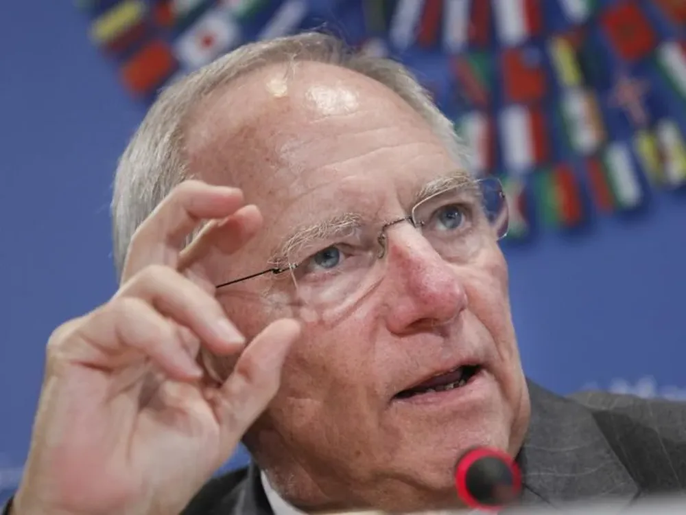 El ministro alemán de Finanzas, Wolfgagn Schäuble