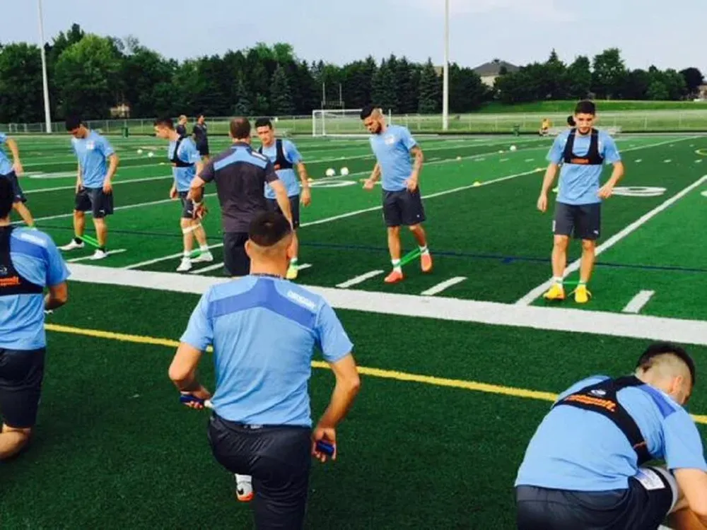 La selección se preparó para su debut en Toronto