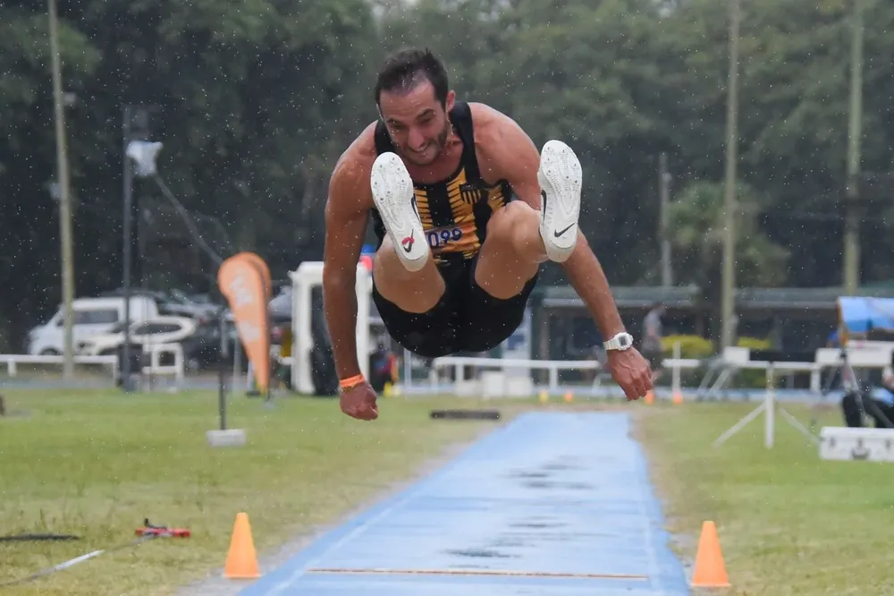 El salto de Emiliano Lasa en San Pablo fue formidable