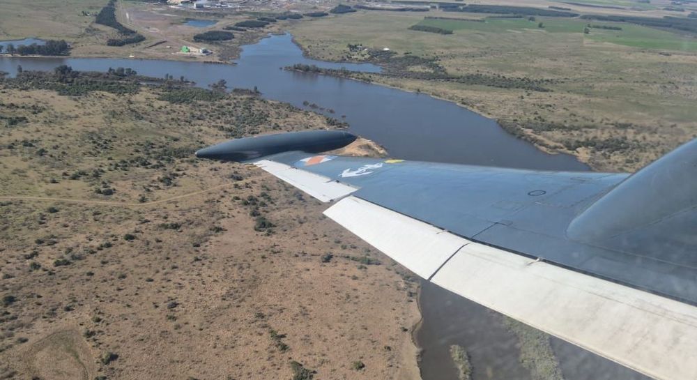 Vuelo sobre el río Negro