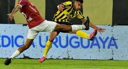 Diego Sosa en Peñarol vs Wanderers