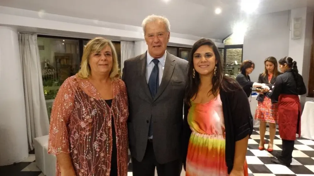 Renée Laiolo, Roberto Benia y Soledad Colom