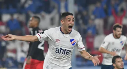 Camilo Cándido durante su anterior pasaje por Nacional