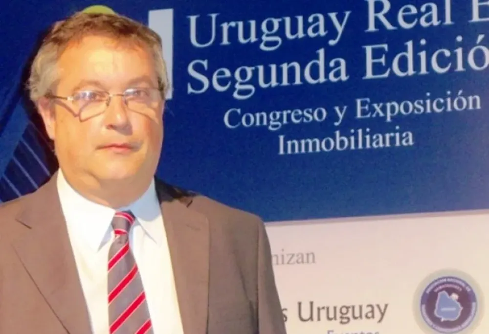 El rematador, tasador y operador inmobiliario Carlos Cadenazzi