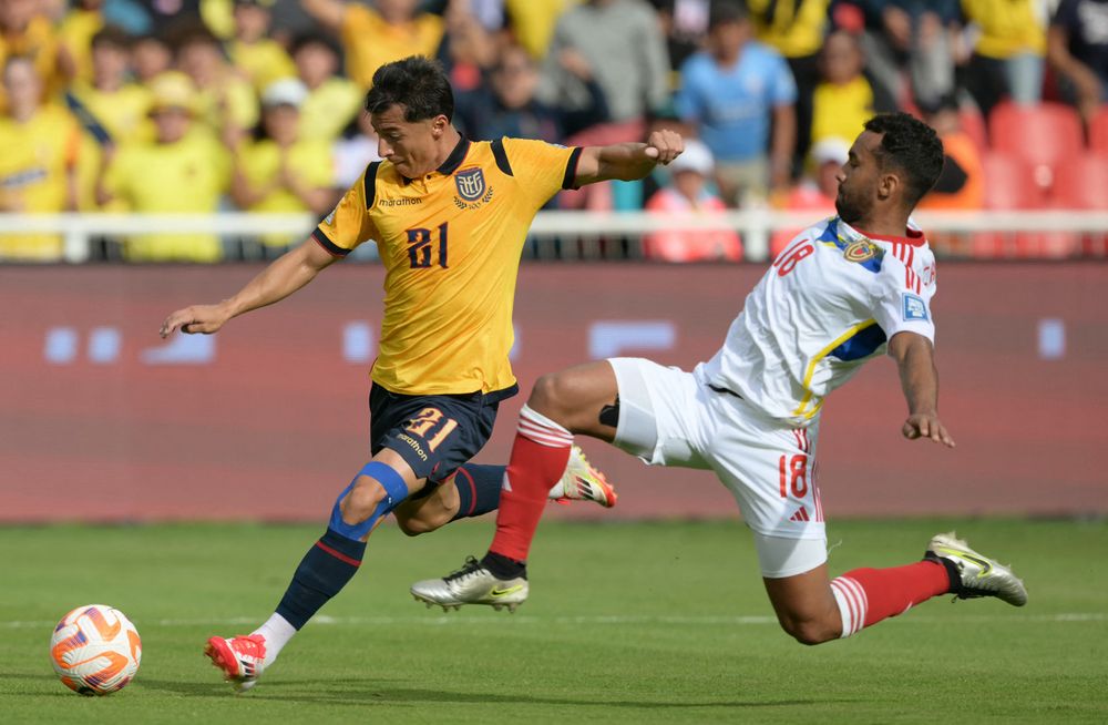 Alan Franco y Cristian Casseres