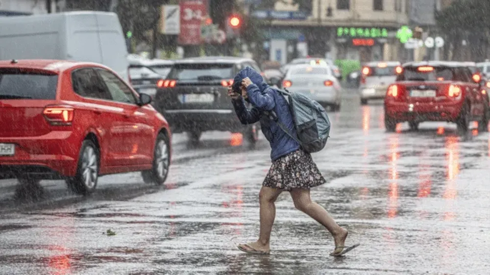 Se espera una caída fuerte de la temperatura y lluvias