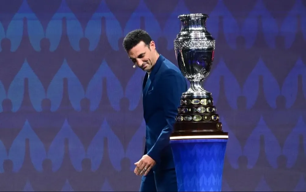 Lionel Scaloni y la copa