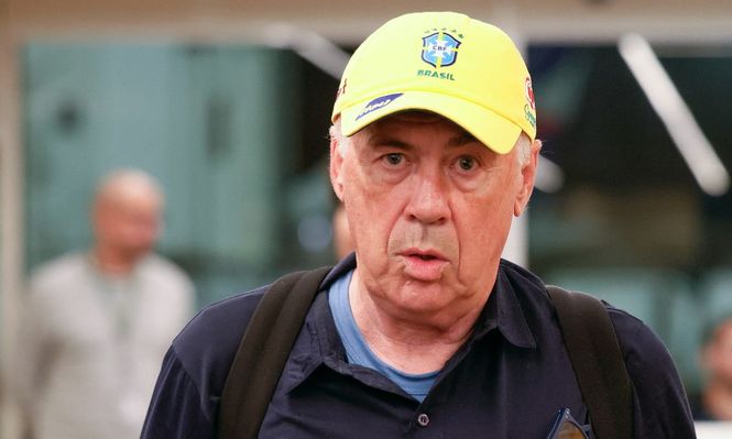 Ancelotti llegó a Brasil