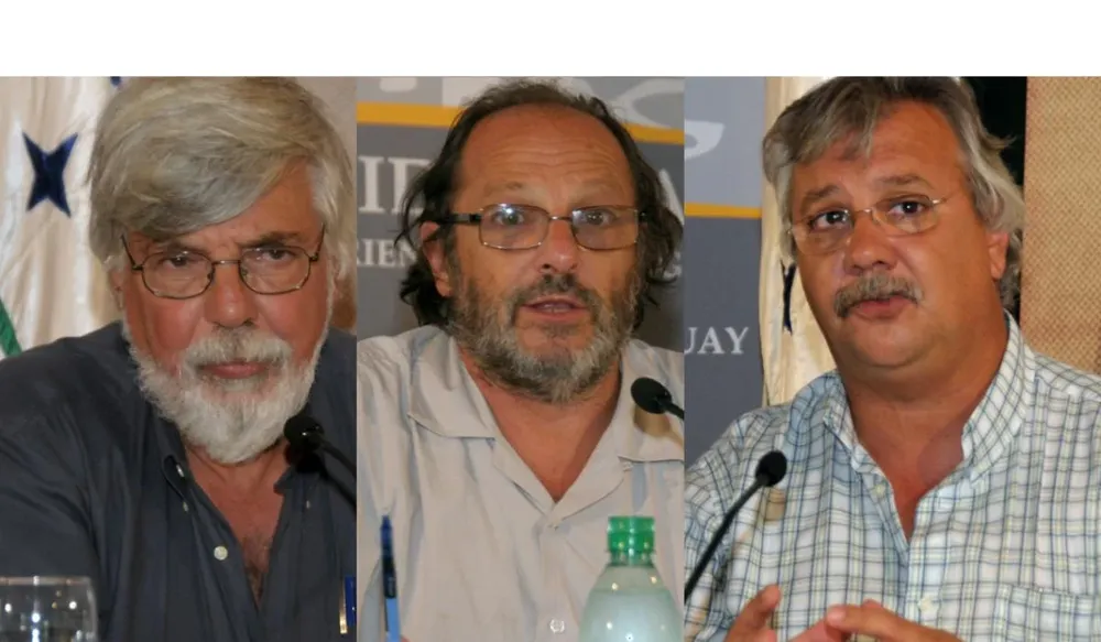 Bonomi, Olesker y Pintado, tras el Consejo de Ministros