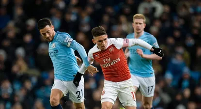 Tres goles de Agüero liquidaron a Arsenal de Torreira