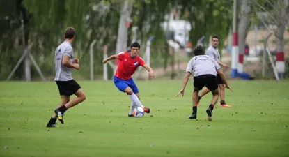 Nacho en su etapa de Nacional