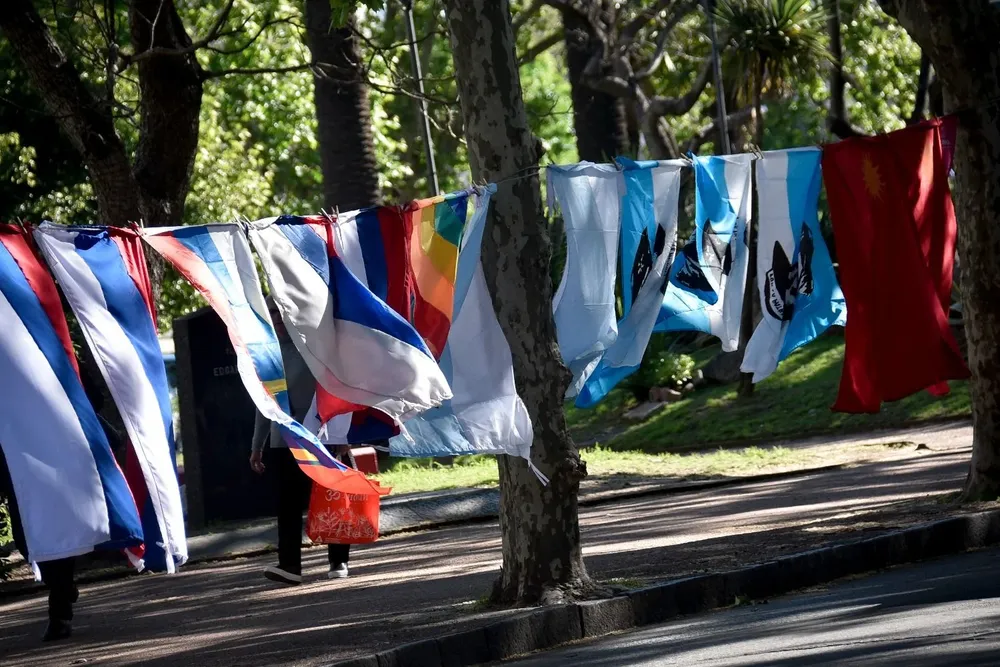 Banderas de partidos políticos