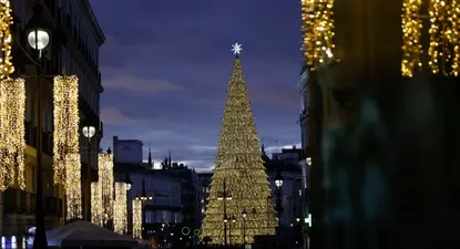 Arbol de Navidad en Madrid