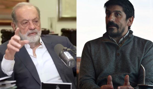 Carlos Slim y Pablo Alvarez