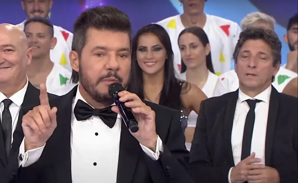 Marcelo Tinelli se mostró emocionado en su vuelta a la pantalla