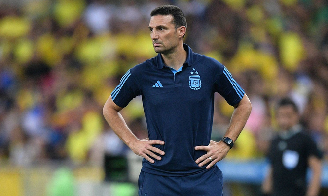 Lionel Scaloni, entrenador de la Selección Argentina.