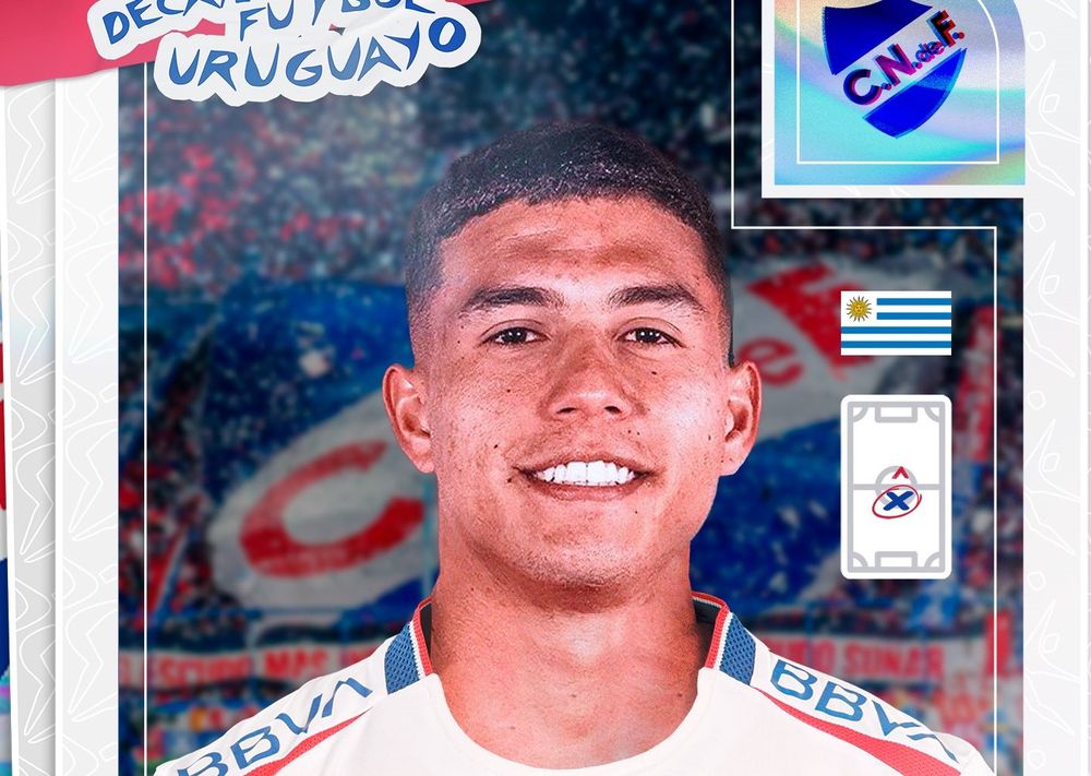 Baltasar Barcia fue presentado en Nacional