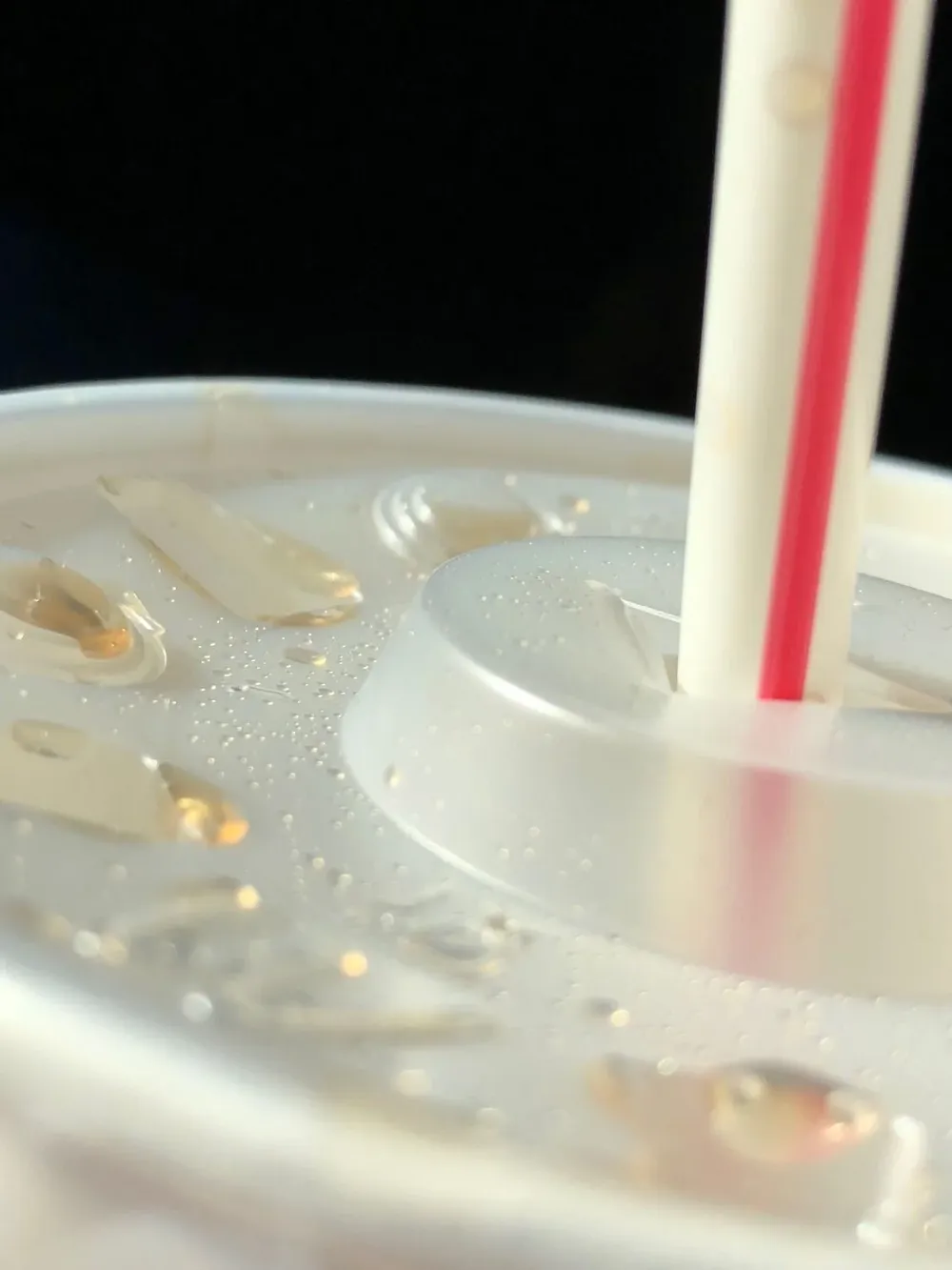 Pajitas de plástico