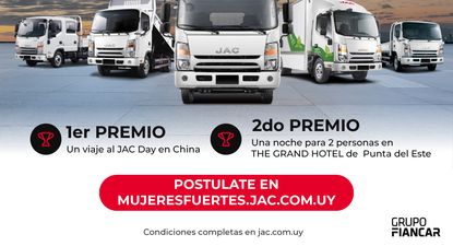 JAC Camiones lanza concurso para reconocer a las mujeres que mueven el país, con un viaje a un país de Asia como primer premio