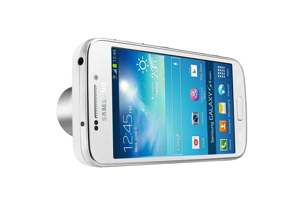 El smartphone cámara Galaxy S4 Zoom