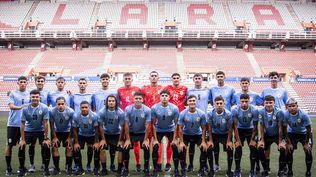 La selección de Uruguay sub 20