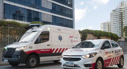 UCM Falck inaugura nueva base en Pando para mejorar la atención médica de emergencia