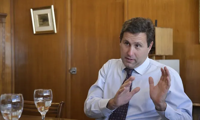 El presidente del Banco Central, Diego Labat.