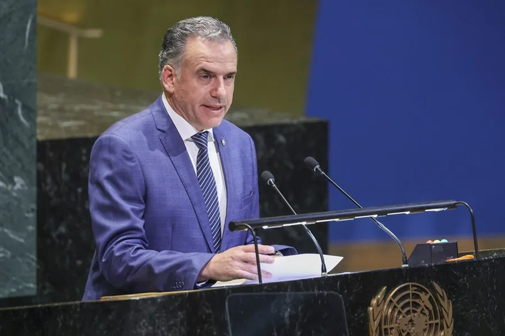 Yamandú Orsi en su discurso ante la ONU en 2025