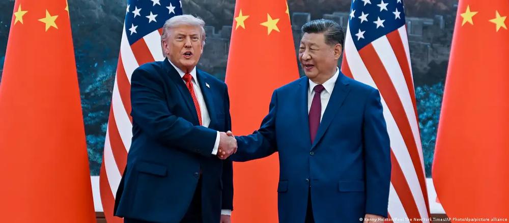 Donald Trump y Xi Jinping.