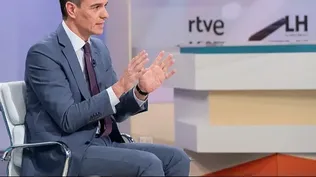 Pedro Sánchez en RTVE