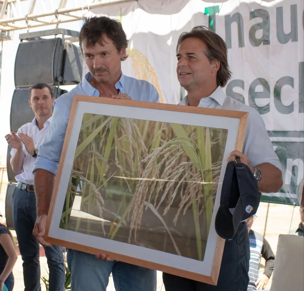 El obsequio al presidente.