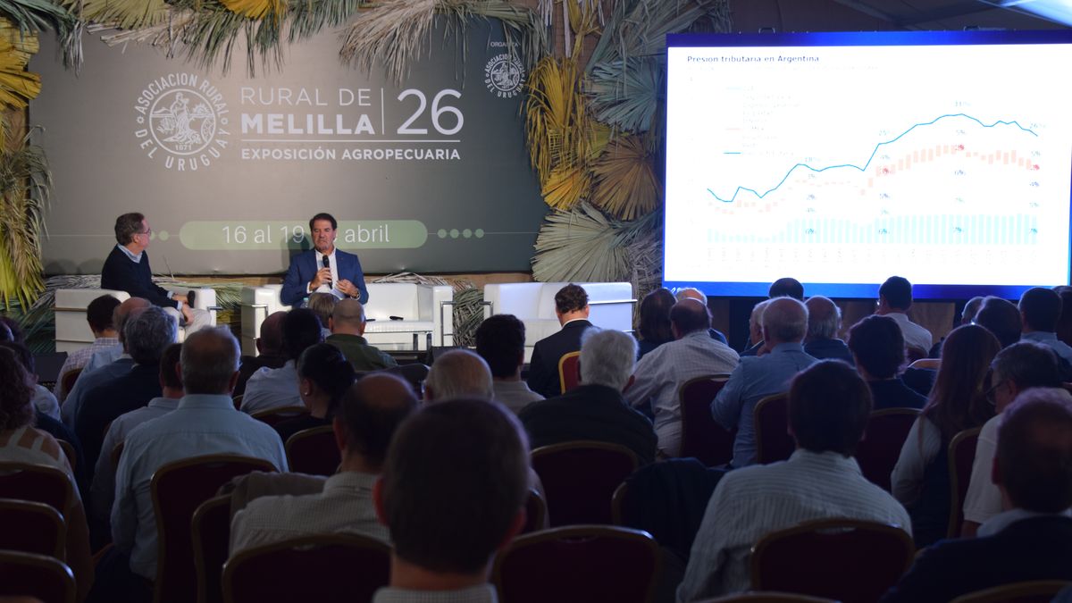 Zuchovicki en la Expo de ARU: “Hay que laburar para lograr la guita” y “no esperar el infarto” para reaccionar