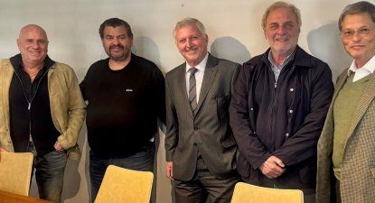 Edgardo Novick, Flavio Perchman, Rodolfo Catino, Ricardo Vairo y Eduardo Zaidensztat