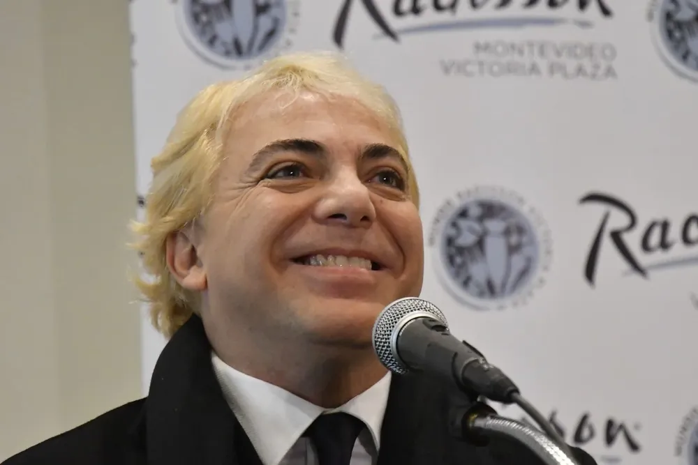 Conferencia de Cristian Castro en Uruguay