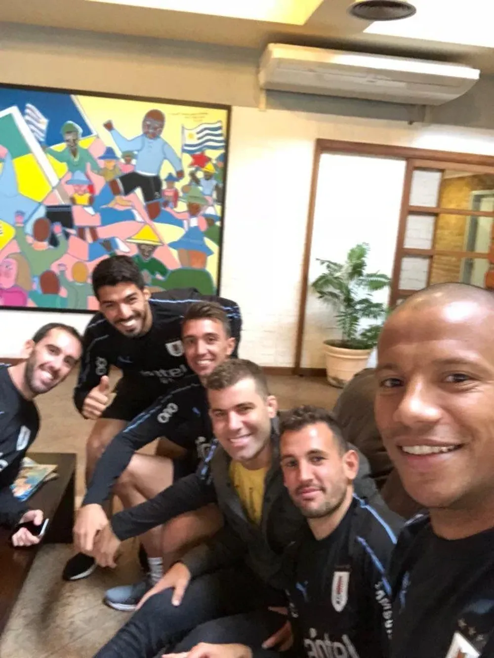 Con el presidente Tabaré Vázquez