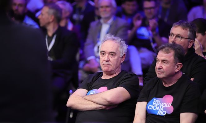 Ferran Adrià y Martín Berasategui, dos revolucionarios juntos en Madrid Fusión.