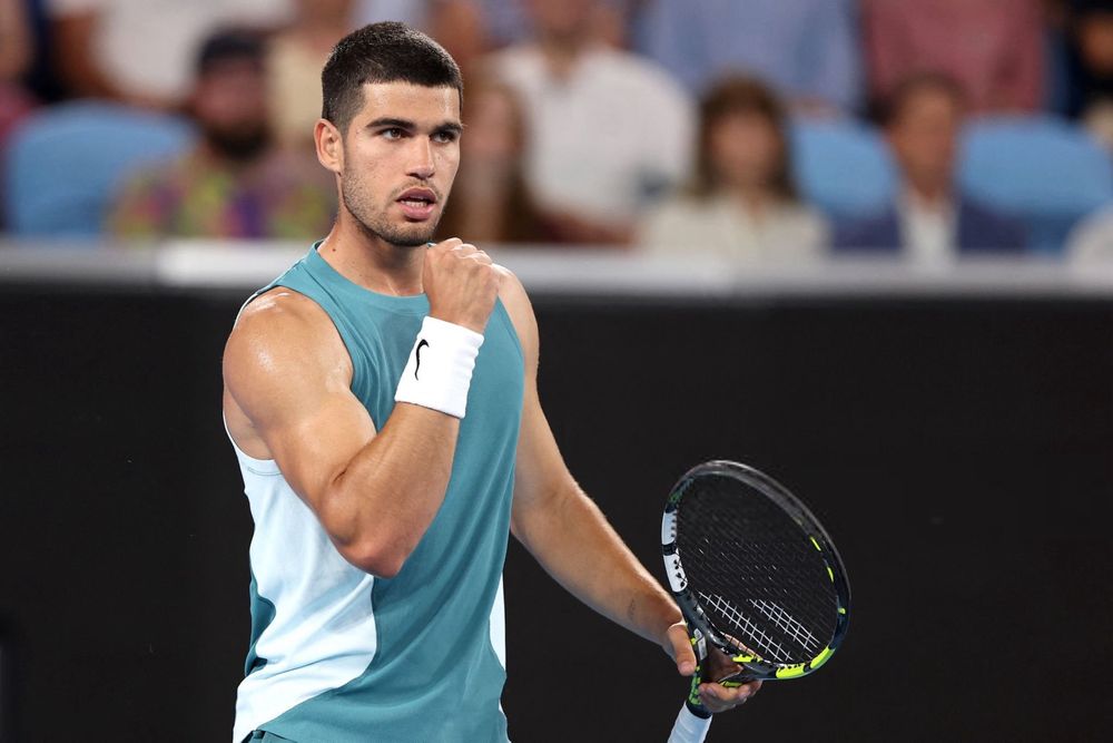 Sólido debut de Alcaraz.