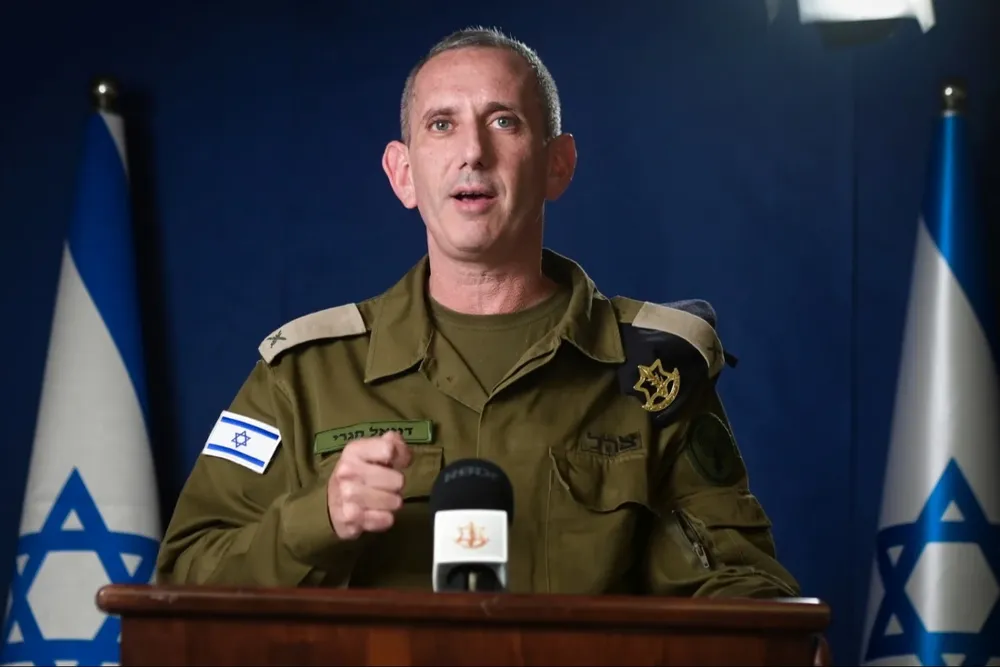 El portavoz del ejército israelí Daniel Hagari hizo el anuncio en una conferencia de prensa.