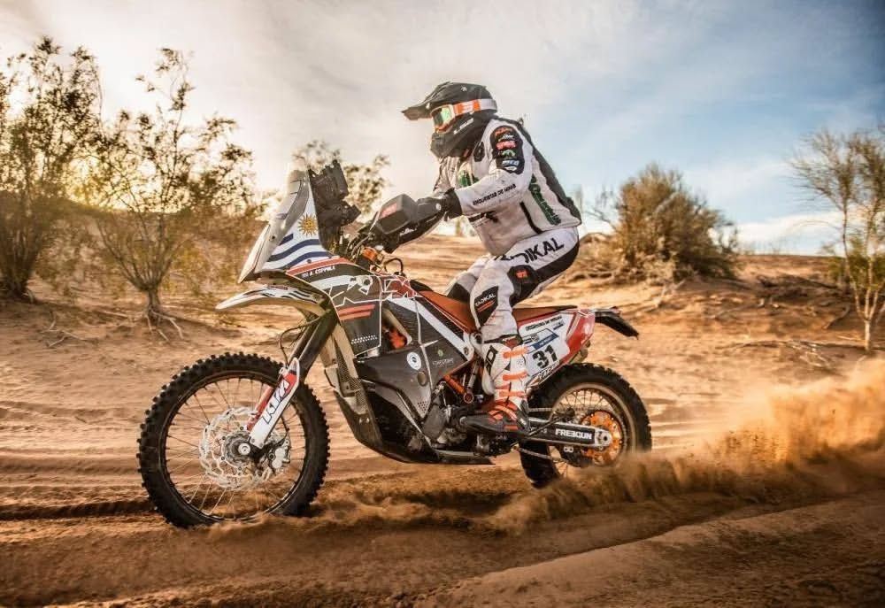 Álvaro Cóppola en el Desafío Ruta 40