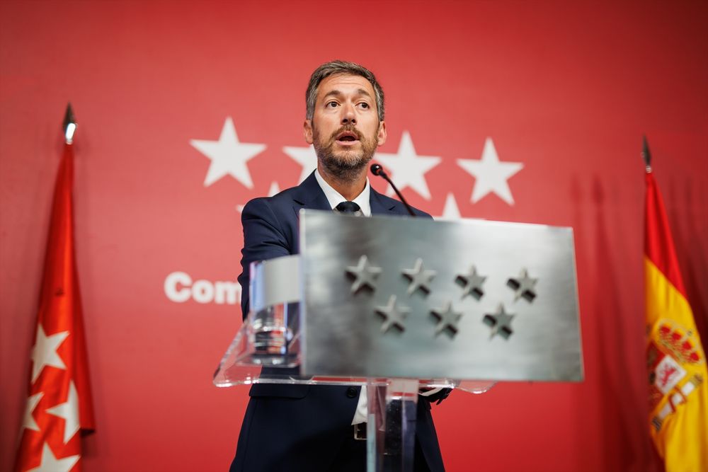 El consejero de Presidencia, Justicia y Administración Local y portavoz del Gobierno regional, Miguel Ángel García Martín