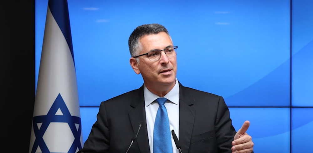 El ministro de Exteriores de Israel, Gideon Saar﻿.