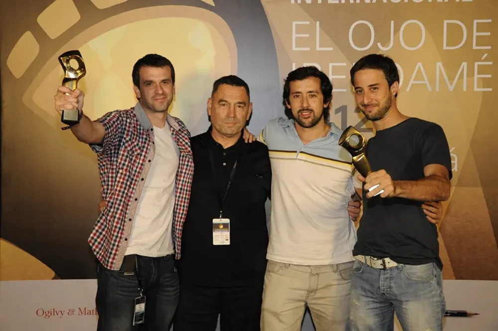 Sebastián Mir, Gabriel Román, Jorge González y Fernando De Clemente de Lowe Ginkgo